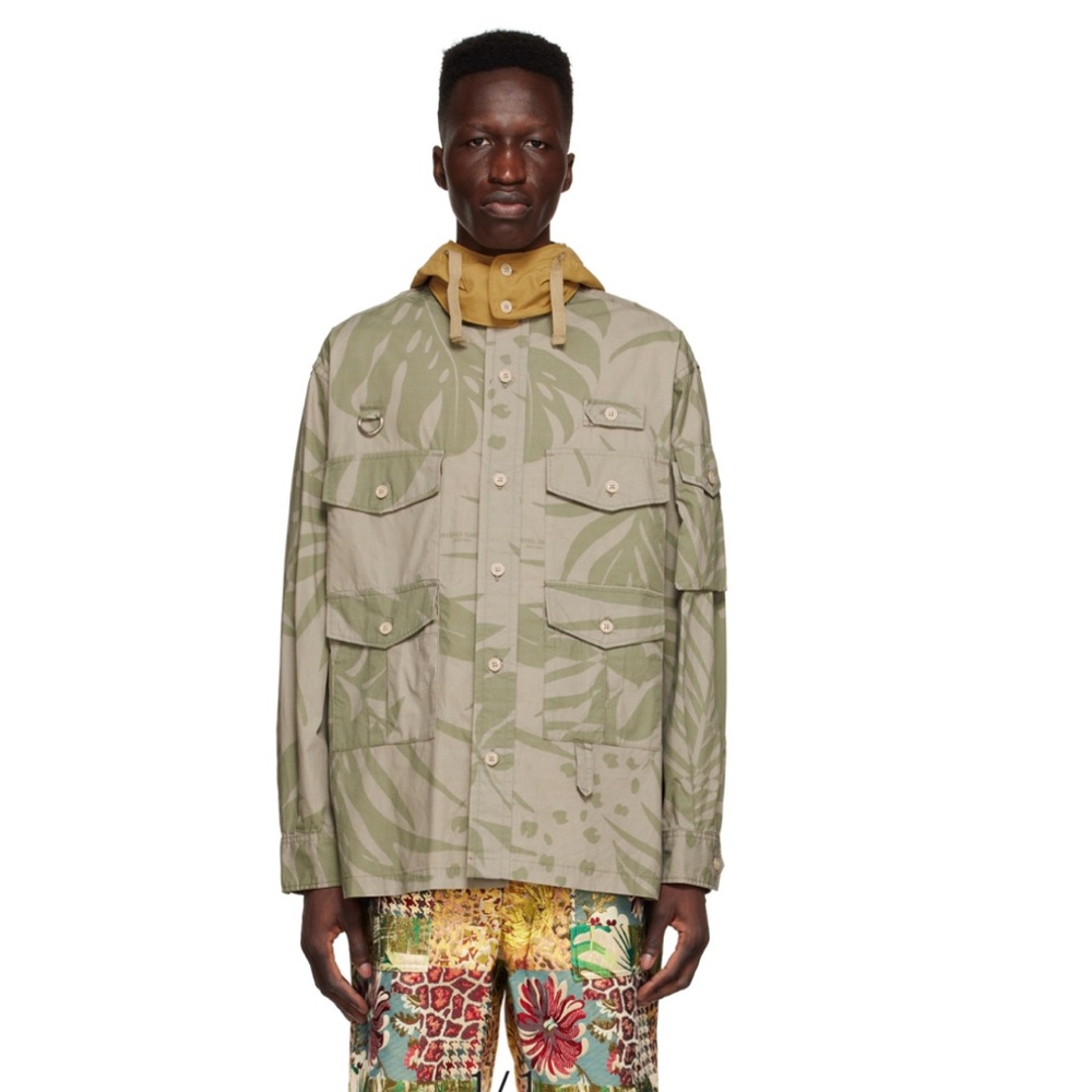 ENGINEERED GARMENTS Khaki Cotton Jacket In  XXS